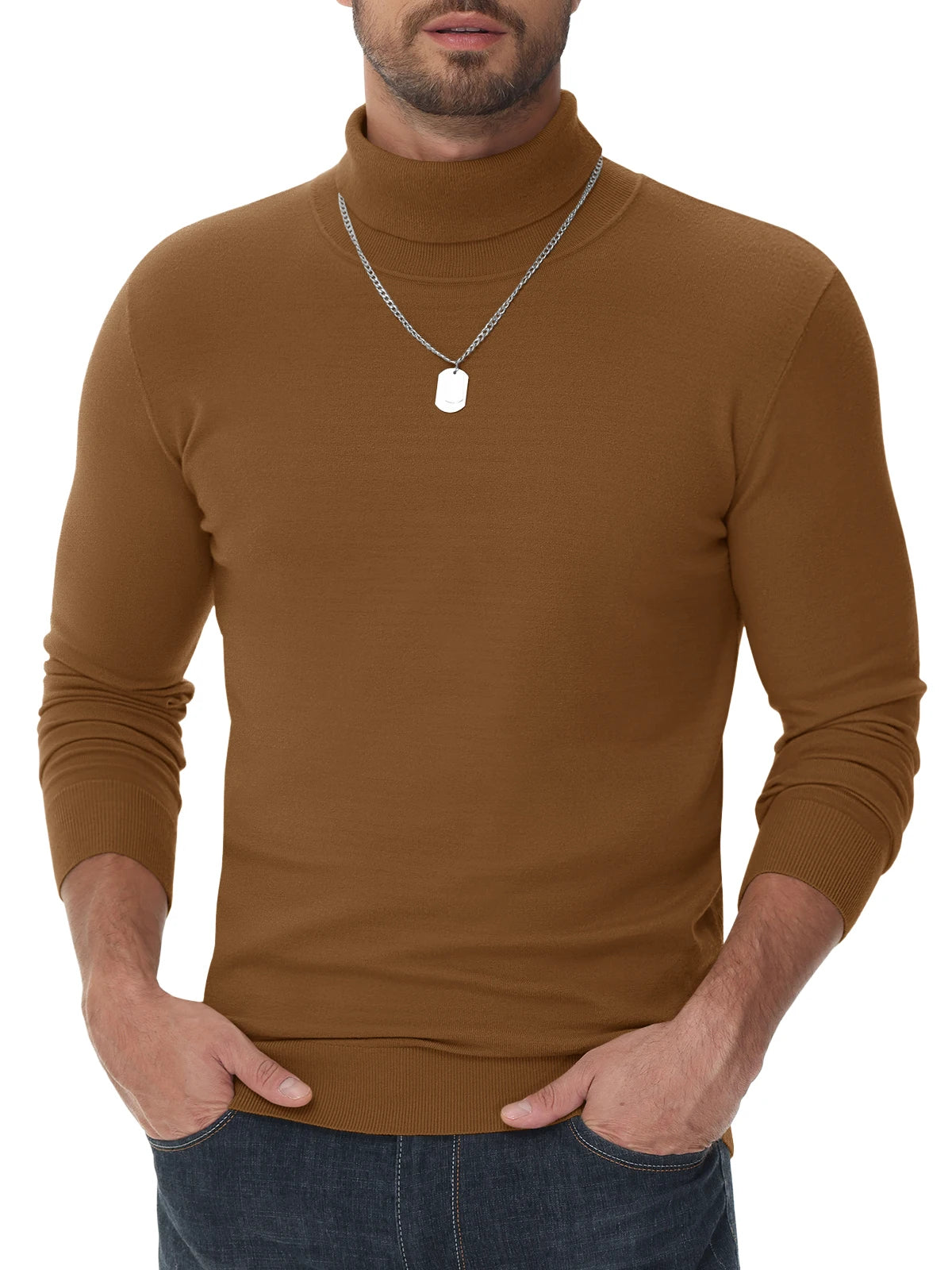Fijngebreide Coltrui | Heren Slim Fit 6
