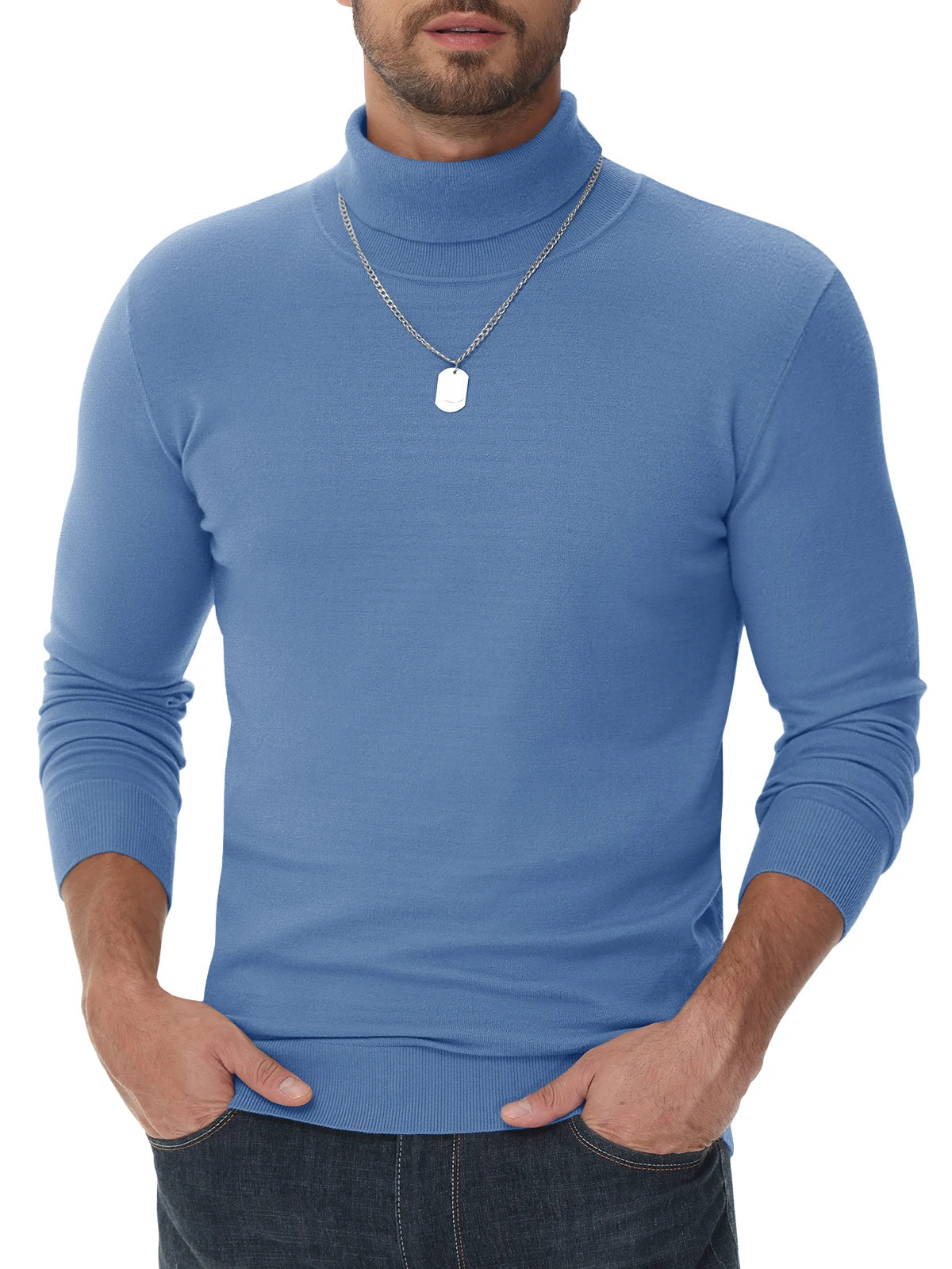Fijngebreide Coltrui | Heren Slim Fit 8