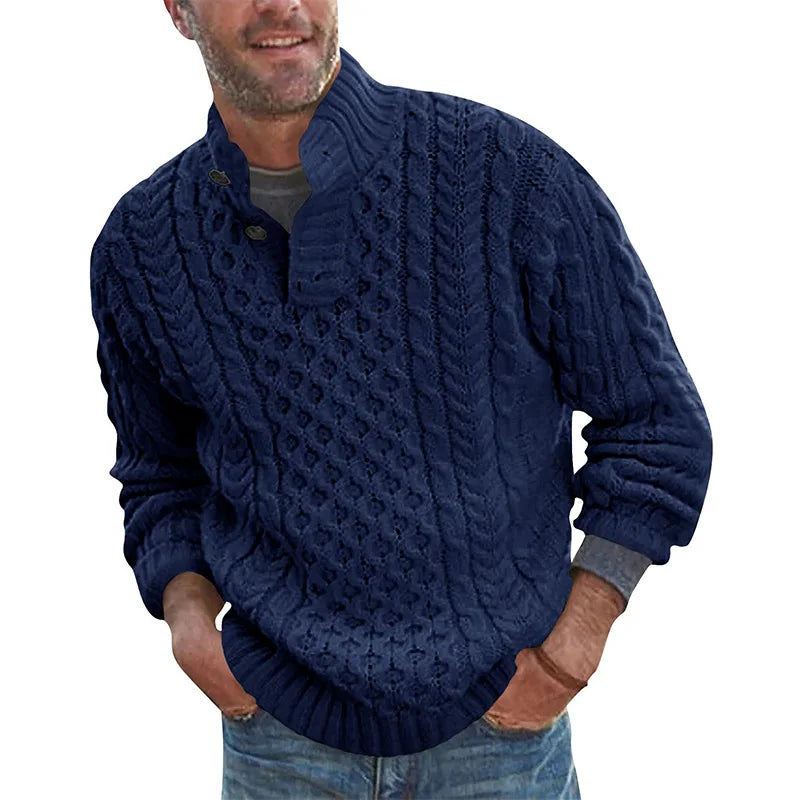 Gebreide Heren Trui | Klassieke Comfortabele Trui 5
