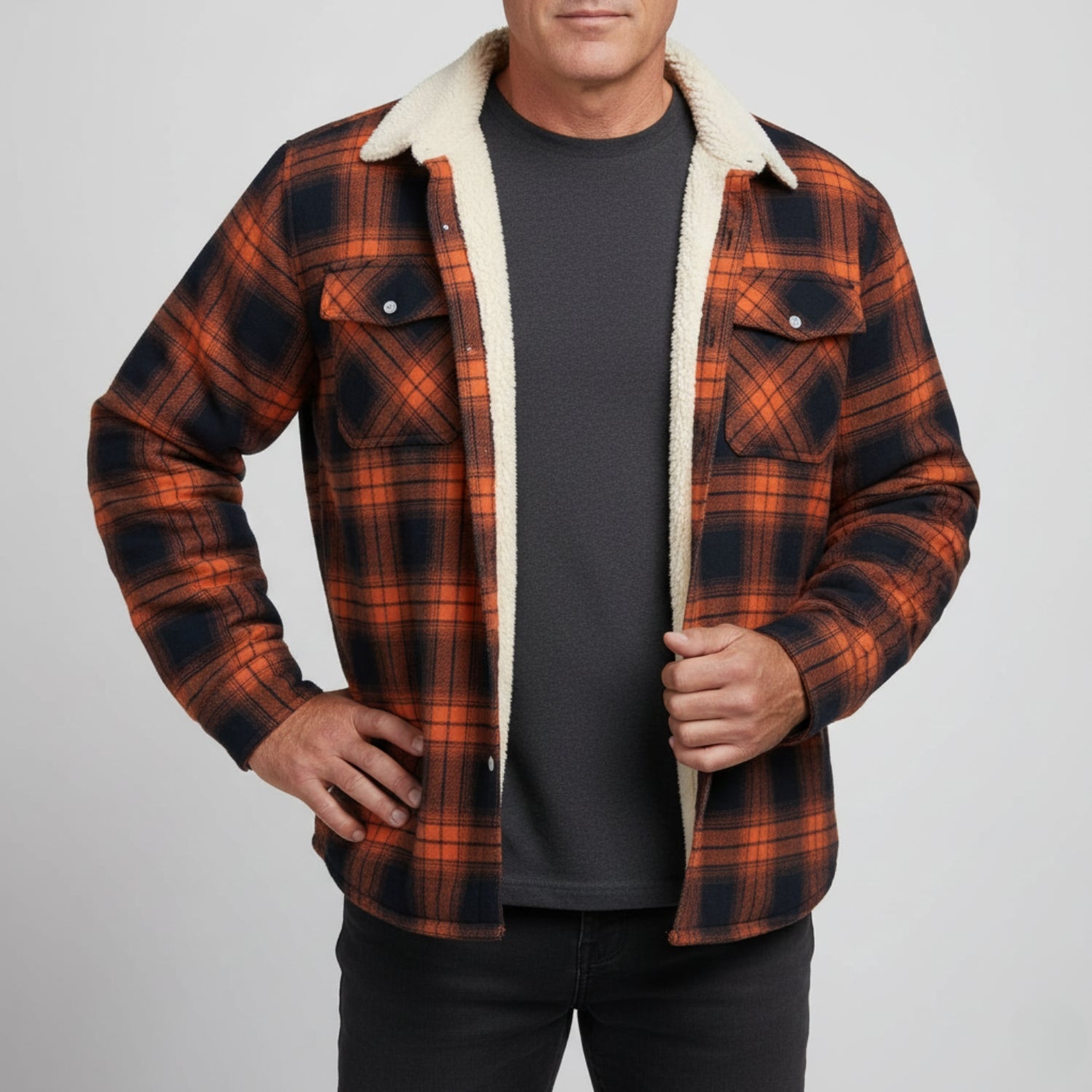Geruite Jas voor Mannen | Casual Bovenkleding 1