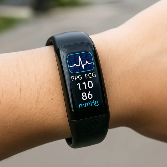 Gezondheids Smartwatch | ECG en Bloeddrukmonitor met Cycle Tracker 0