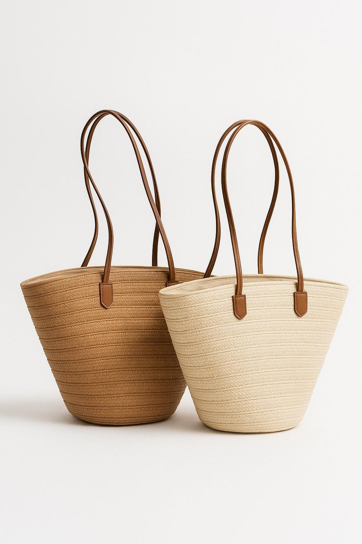 Handgeweven Strandtas Met Rits | Grote Shopper voor Zomer 4