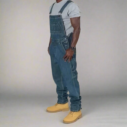 Heren Denim Overall | Casual Werkkleding 0