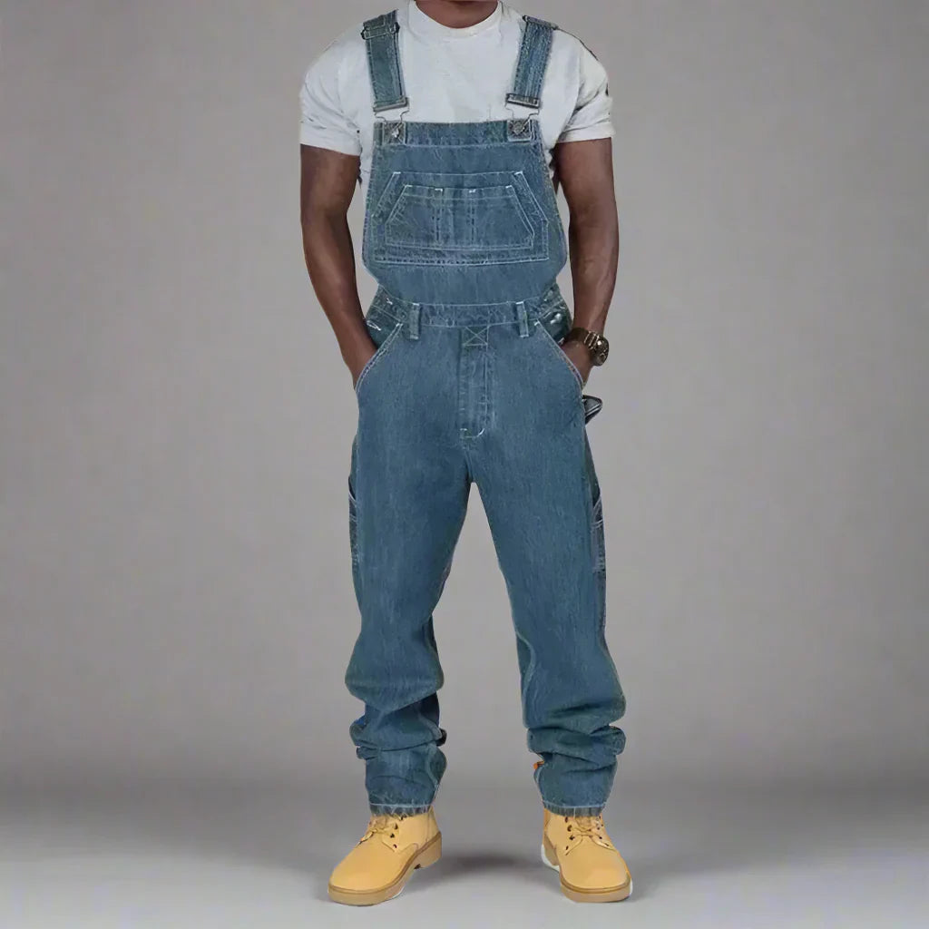 Heren Denim Overall | Casual Werkkleding 3