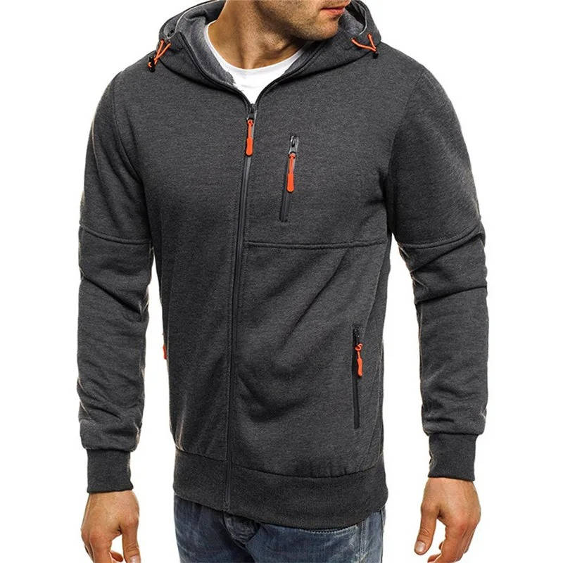 Heren Hoodie Met Volledige Ritssluiting | Comfortabele Hoodie 1