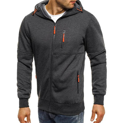 Heren Hoodie Met Volledige Ritssluiting | Comfortabele Hoodie 1