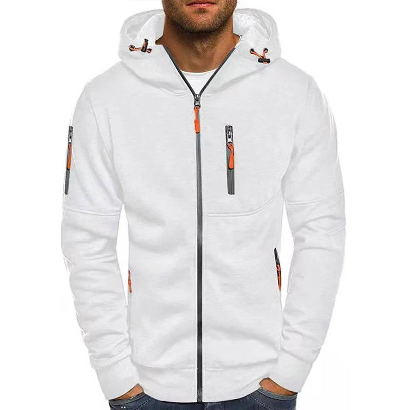 Heren Hoodie Met Volledige Ritssluiting | Comfortabele Hoodie 3
