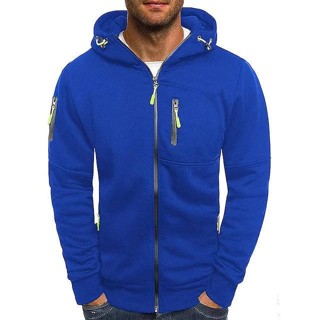 Heren Hoodie Met Volledige Ritssluiting | Comfortabele Hoodie 8