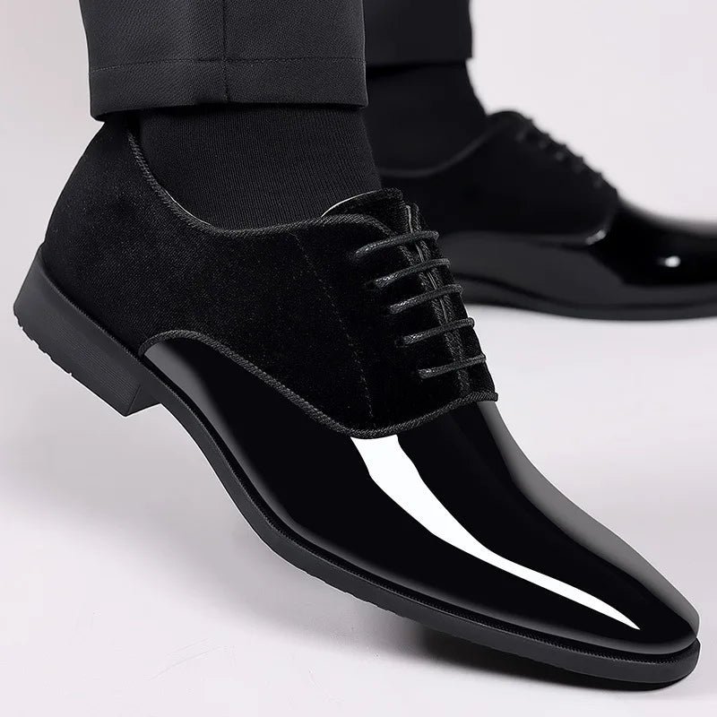 Heren Oxford Schoenen | Formele Contrast Teen 0