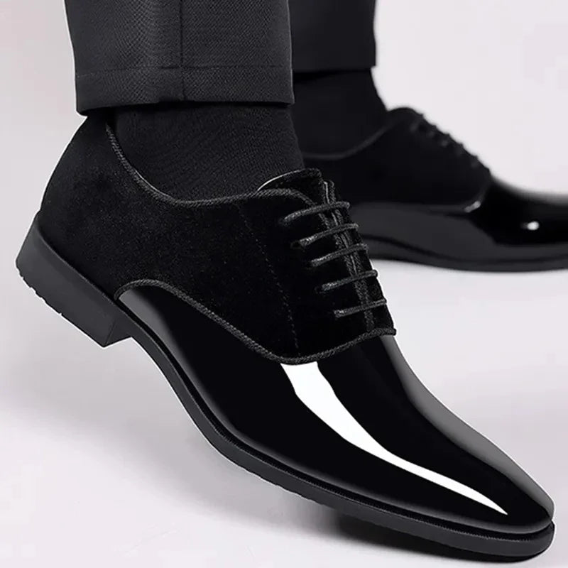 Heren Oxford Schoenen | Formele Contrast Teen 1