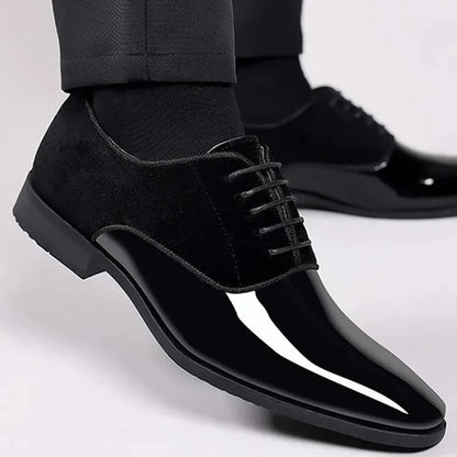 Heren Oxford Schoenen | Formele Contrast Teen 1