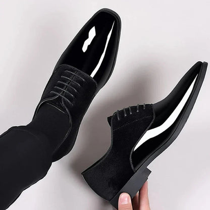 Heren Oxford Schoenen | Formele Contrast Teen 2