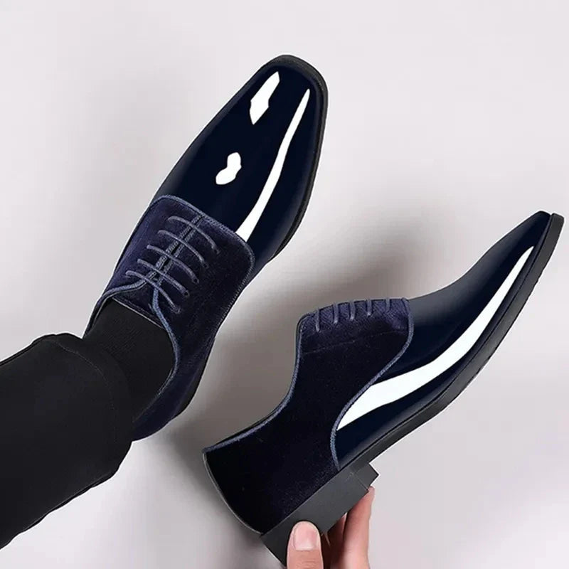 Heren Oxford Schoenen | Formele Contrast Teen 3