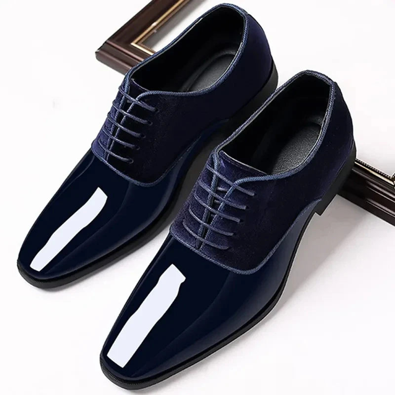 Heren Oxford Schoenen | Formele Contrast Teen 5