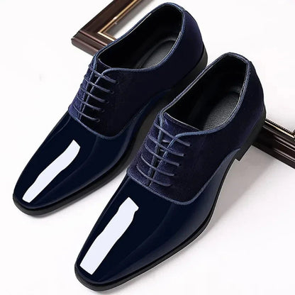 Heren Oxford Schoenen | Formele Contrast Teen 5