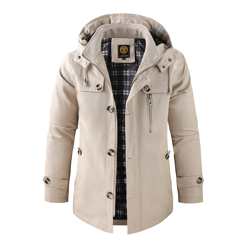 Heren Parka Jas | Waterdichte en Winddichte Buitenjas 5
