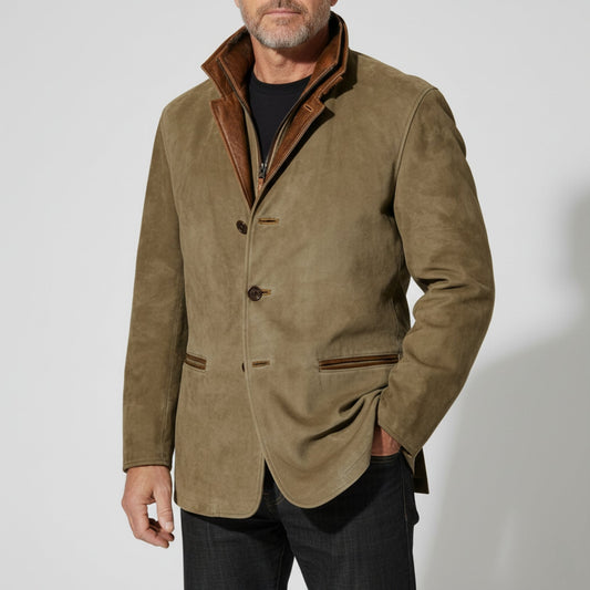 Heren Suede Jack | Casual en Zakelijk 0