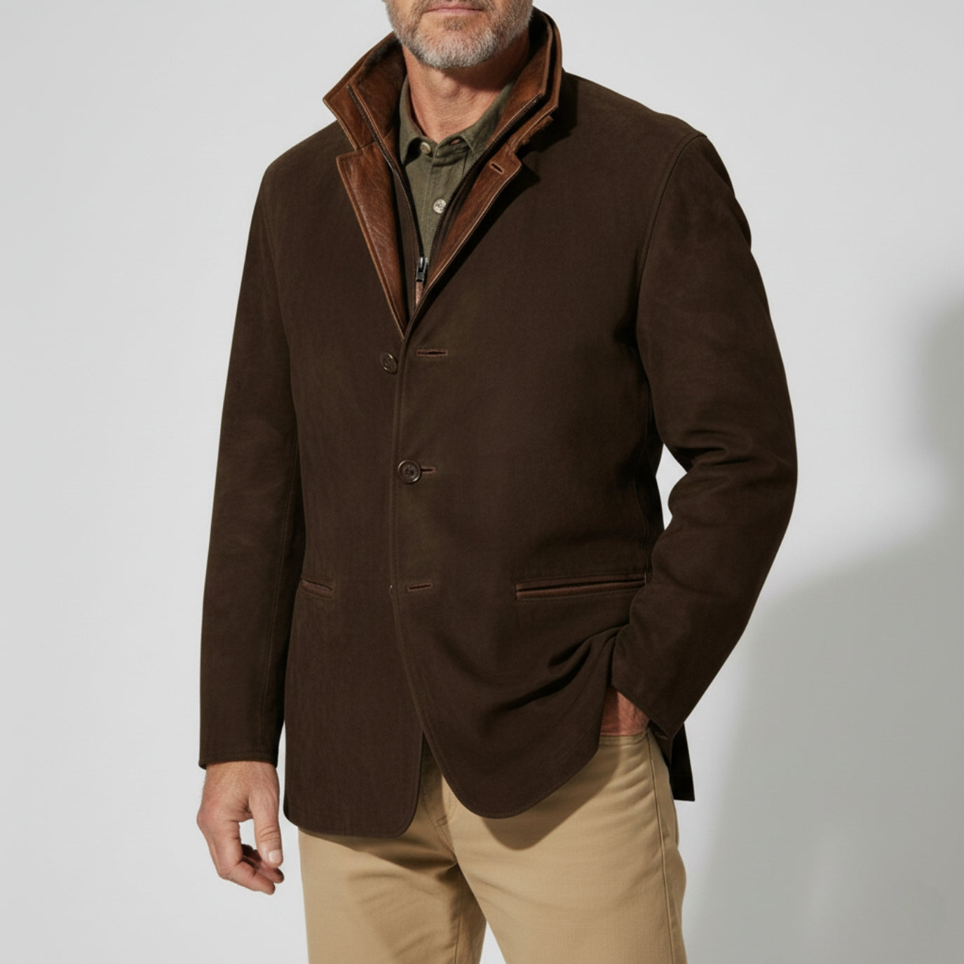 Heren Suede Jack | Casual en Zakelijk 2
