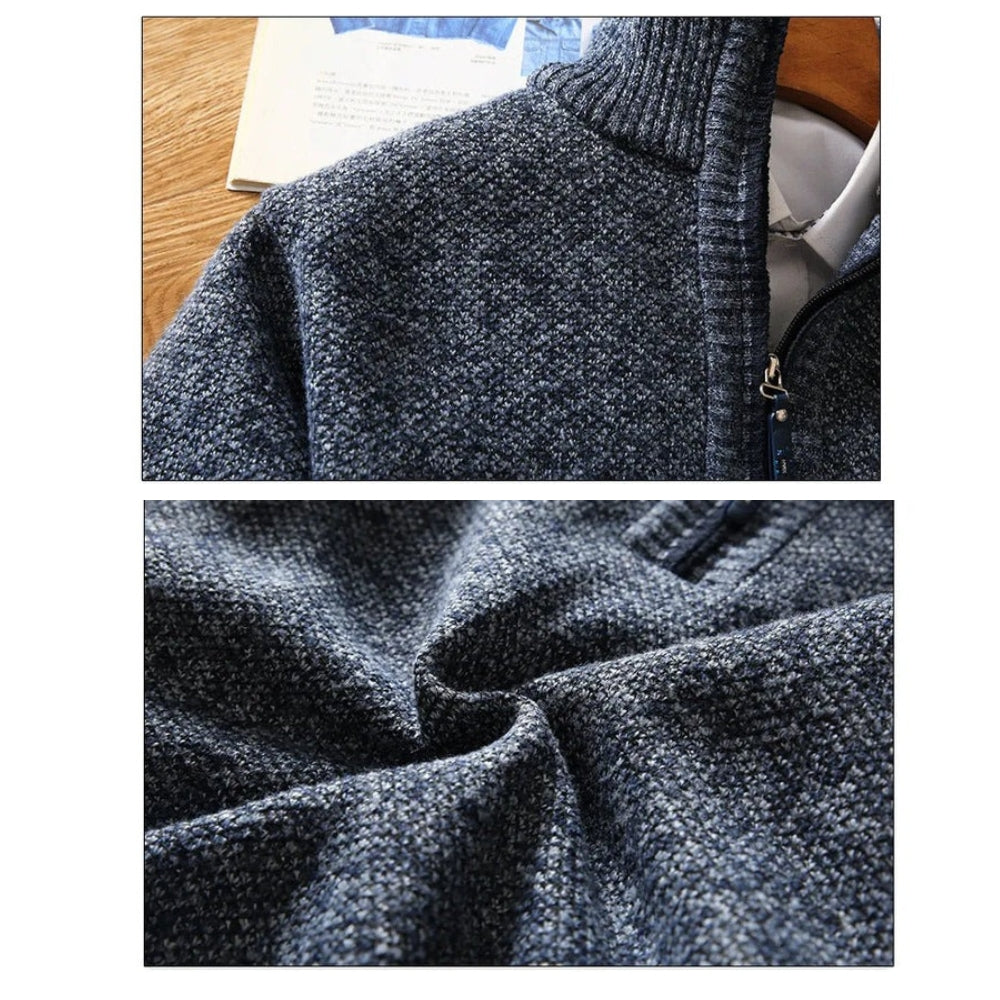 Heren Trui | Gebreide Half-Zip Kraag 3