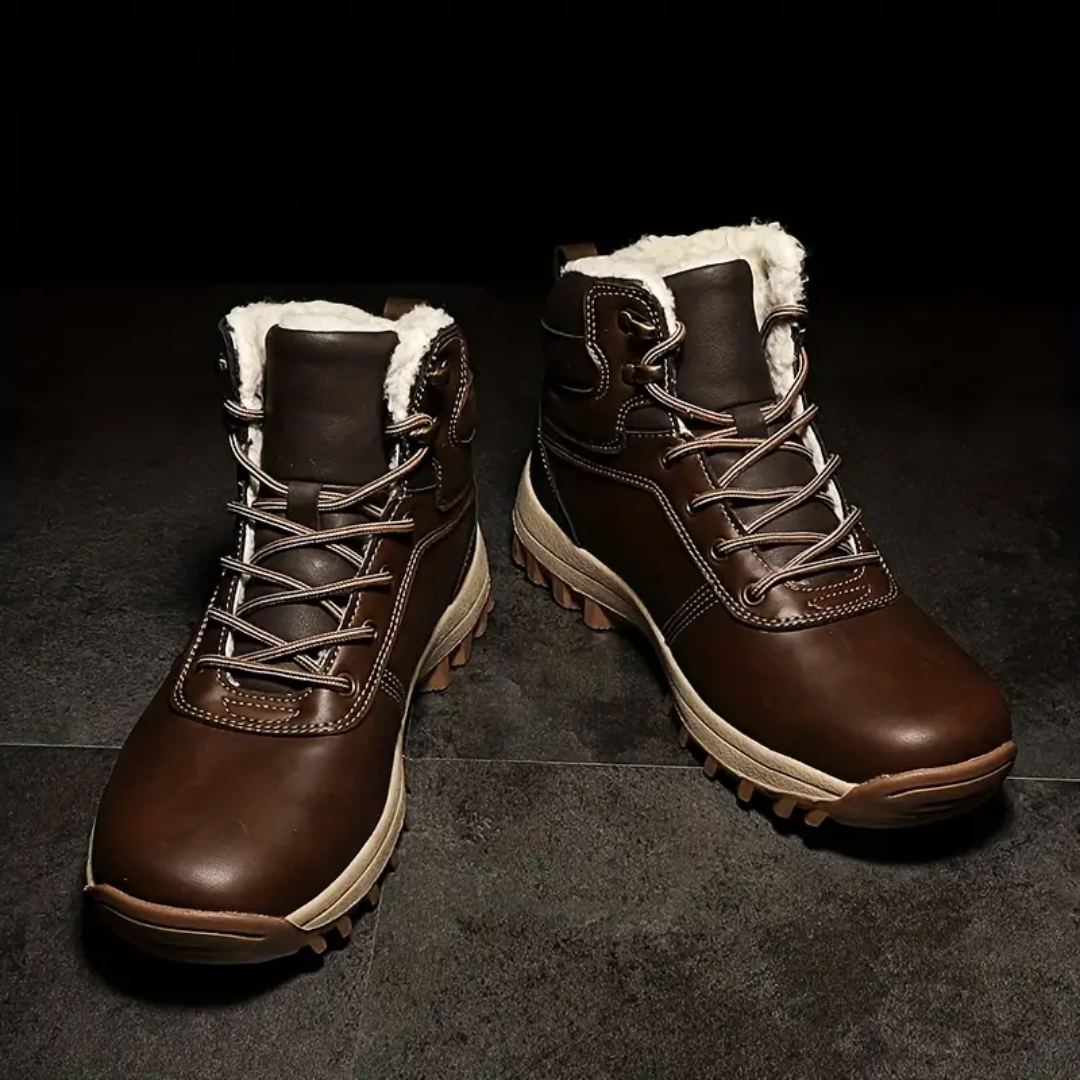 Heren Wandelschoenen Pluche Gevoerd | Waterdichte Bergschoenen 4
