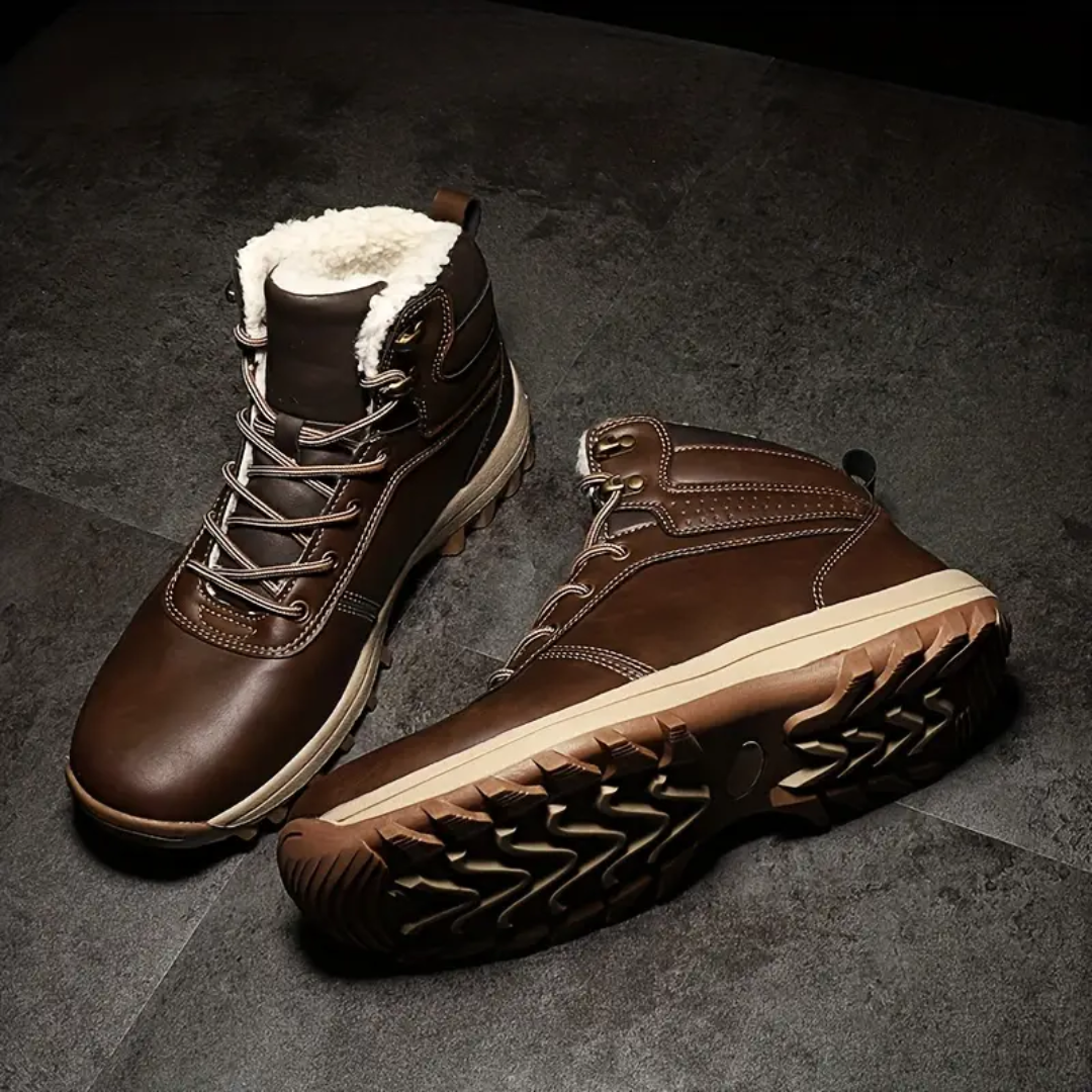 Heren Wandelschoenen Pluche Gevoerd | Waterdichte Bergschoenen 6