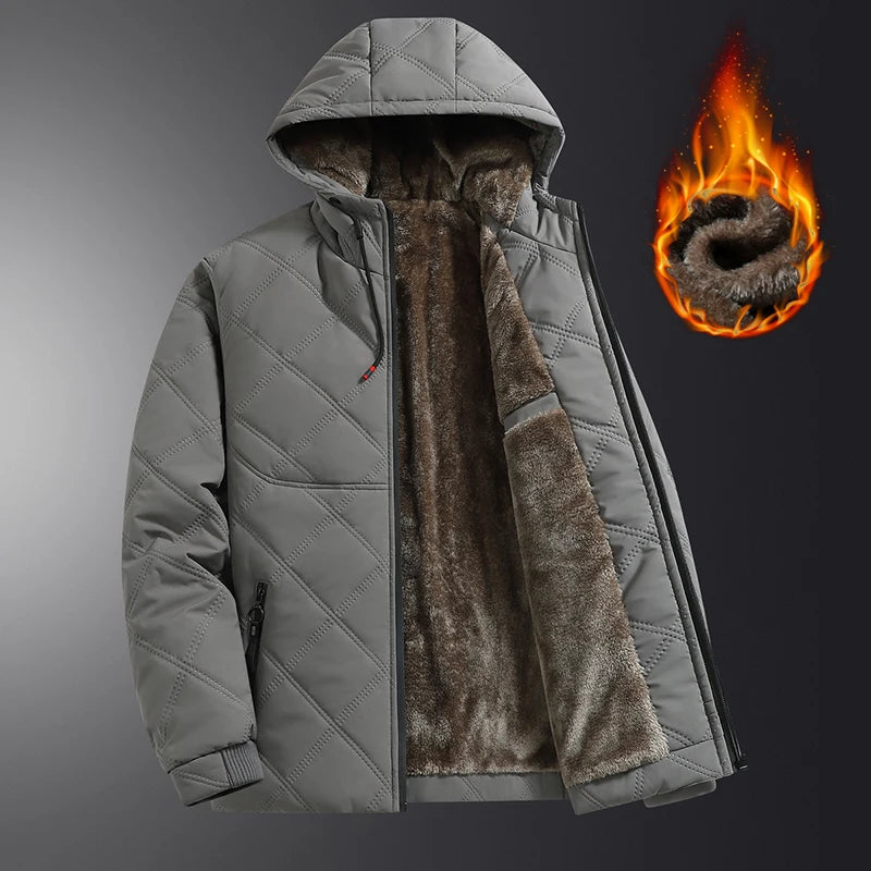 Heren Winterjas Fleece | Casual Warme Buitenkleding 1