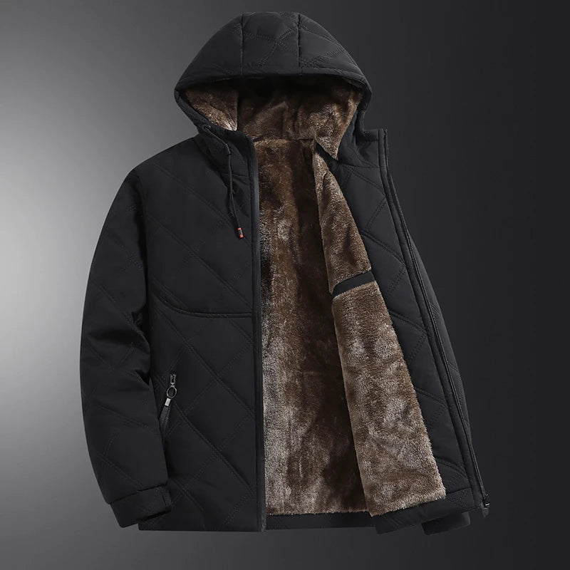 Heren Winterjas Fleece | Casual Warme Buitenkleding 2
