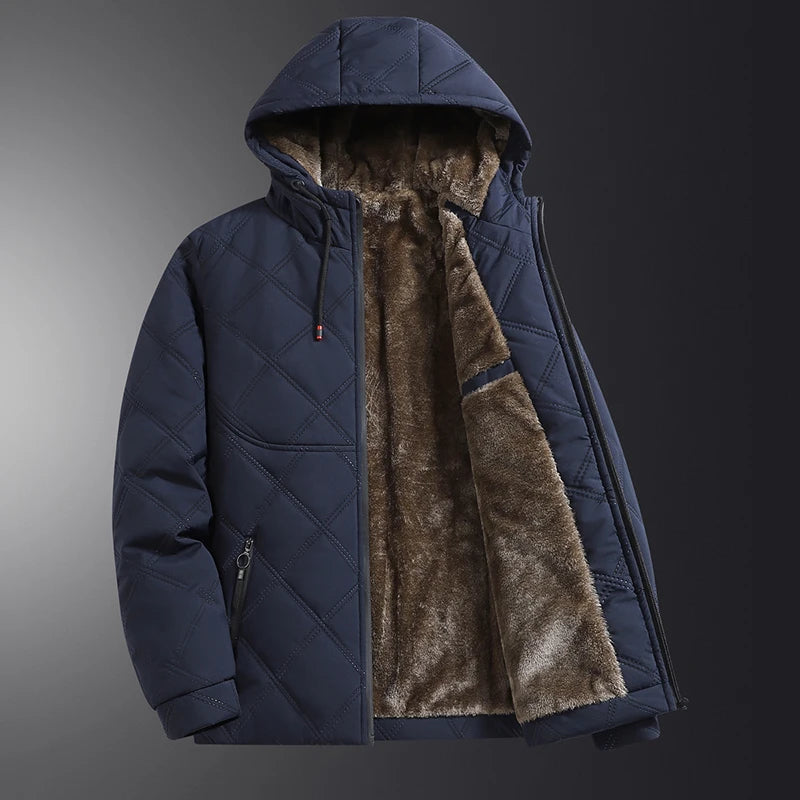Heren Winterjas Fleece | Casual Warme Buitenkleding 3