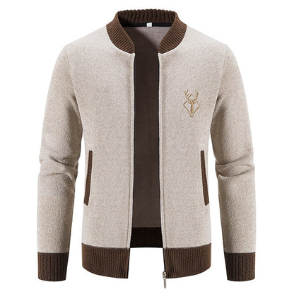 Heren Wolmix Sweatshirt | Casual Fit met Ritssluiting 2