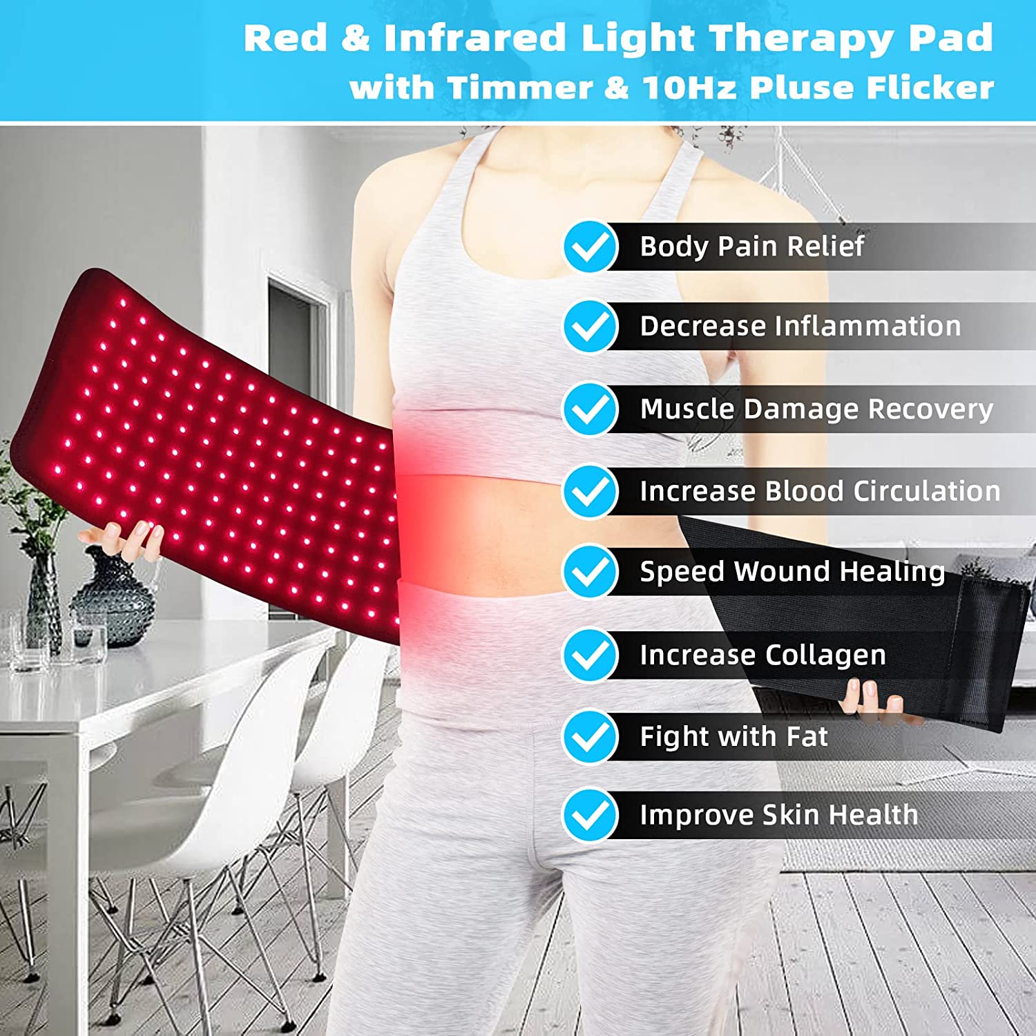 Infrarood Lichttherapieband | Medische Pijnverlichting 1