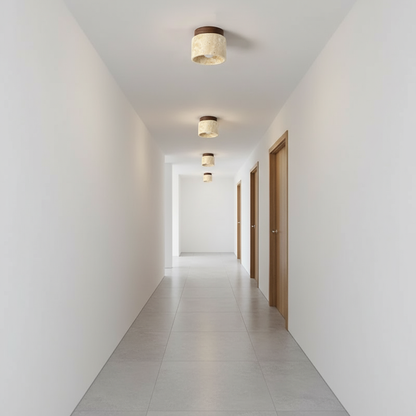 Japanse Plafondlamp Crème | Minimalistische Plafonnière 4