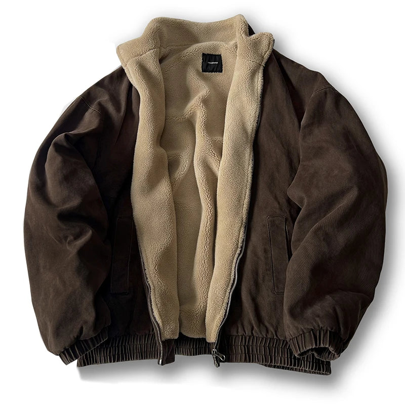 Japanse Vintage Fleece Jas | Heren Jas Winter 0