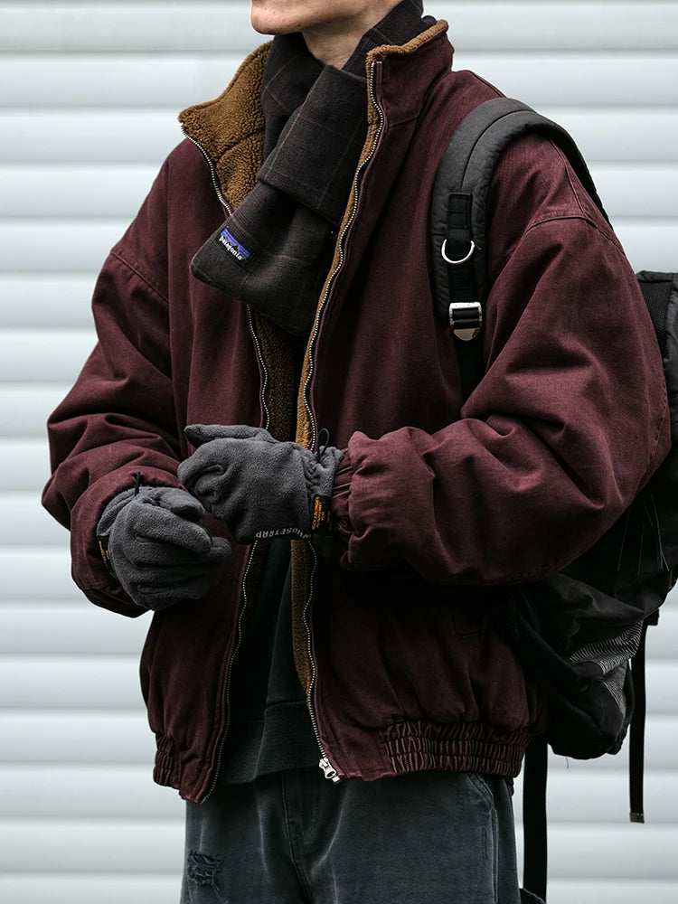 Japanse Vintage Fleece Jas | Heren Jas Winter 2