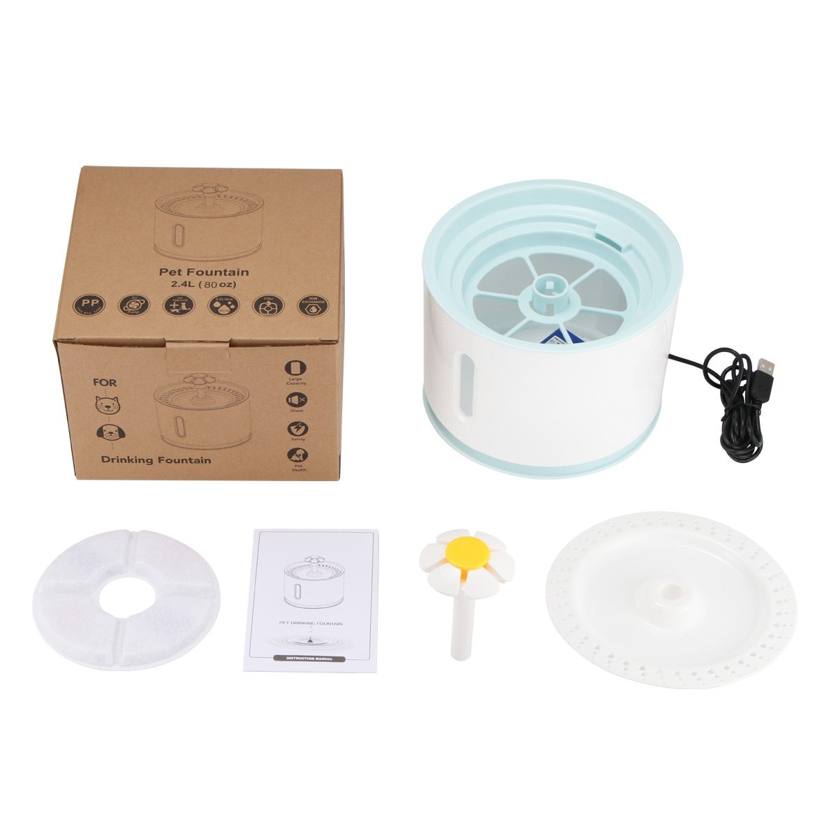 KatFlow Drinkfontein | Automatische Waterdispenser voor Katten 7