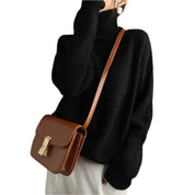 Klassieke Dames Coltrui | Katoenen Herfst/Winter Trui 1