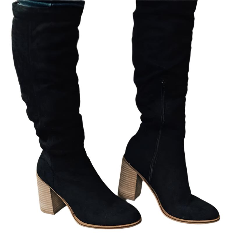 Kniehoge Dameslaarzen | Elegante en Trendy Stijl 0