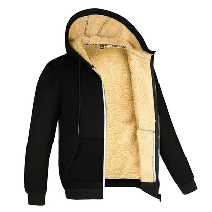 Lamswol Winterjas Heren | Warme Ergonomische Hoodie 0
