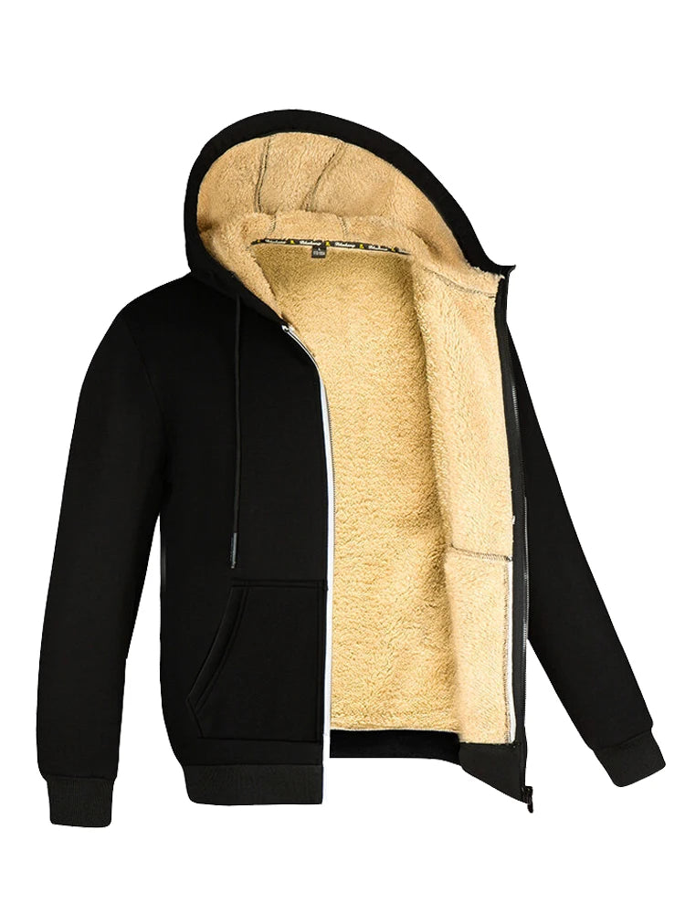 Lamswol Winterjas Heren | Warme Ergonomische Hoodie 6