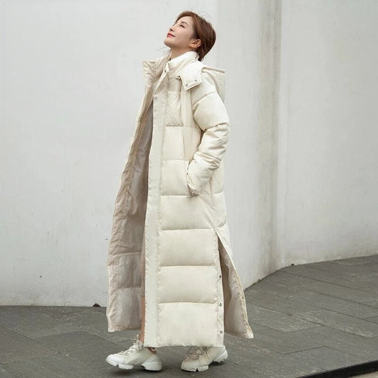 Lange Pufferjas Dames | Modieuze Winterjas 0