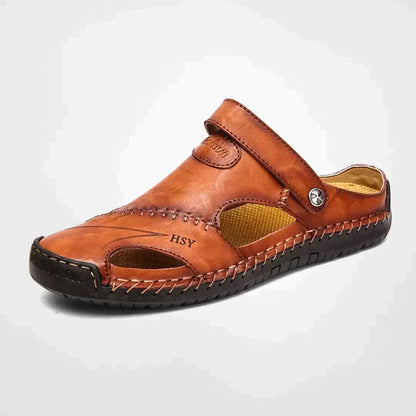 Variant image for Luxe Buitenleren Sandalen voor Mannen | Verstelbare Riemen en Niet-Slip Rubberen Zool voor Comfort en Duurzaamheid-21