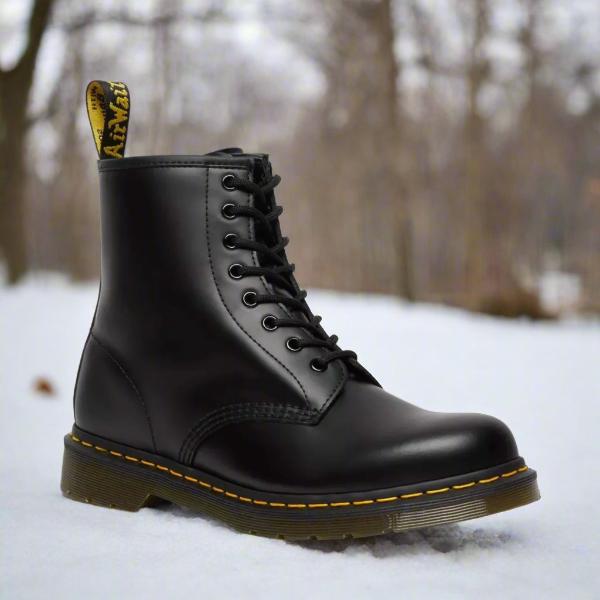 Leren Enkellaarzen Dames | Robuuste Veterboots 2