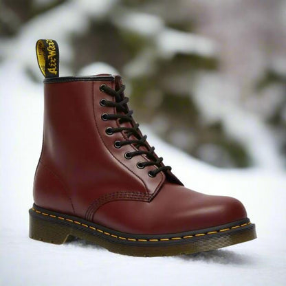 Leren Enkellaarzen Dames | Robuuste Veterboots 3