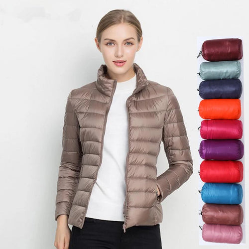 Lichtgewicht Korte Damesjas | Puffer Coat voor Lente 0