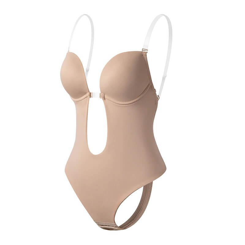Lina | Diepe V-hals Backless Body Shaper 2