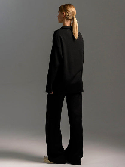 Lotus Knit Set | Broek en Trui Set voor Dames 7