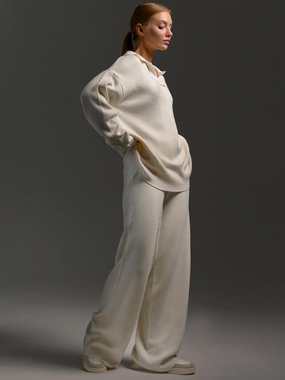 Lotus Knit Set | Broek en Trui Set voor Dames 8