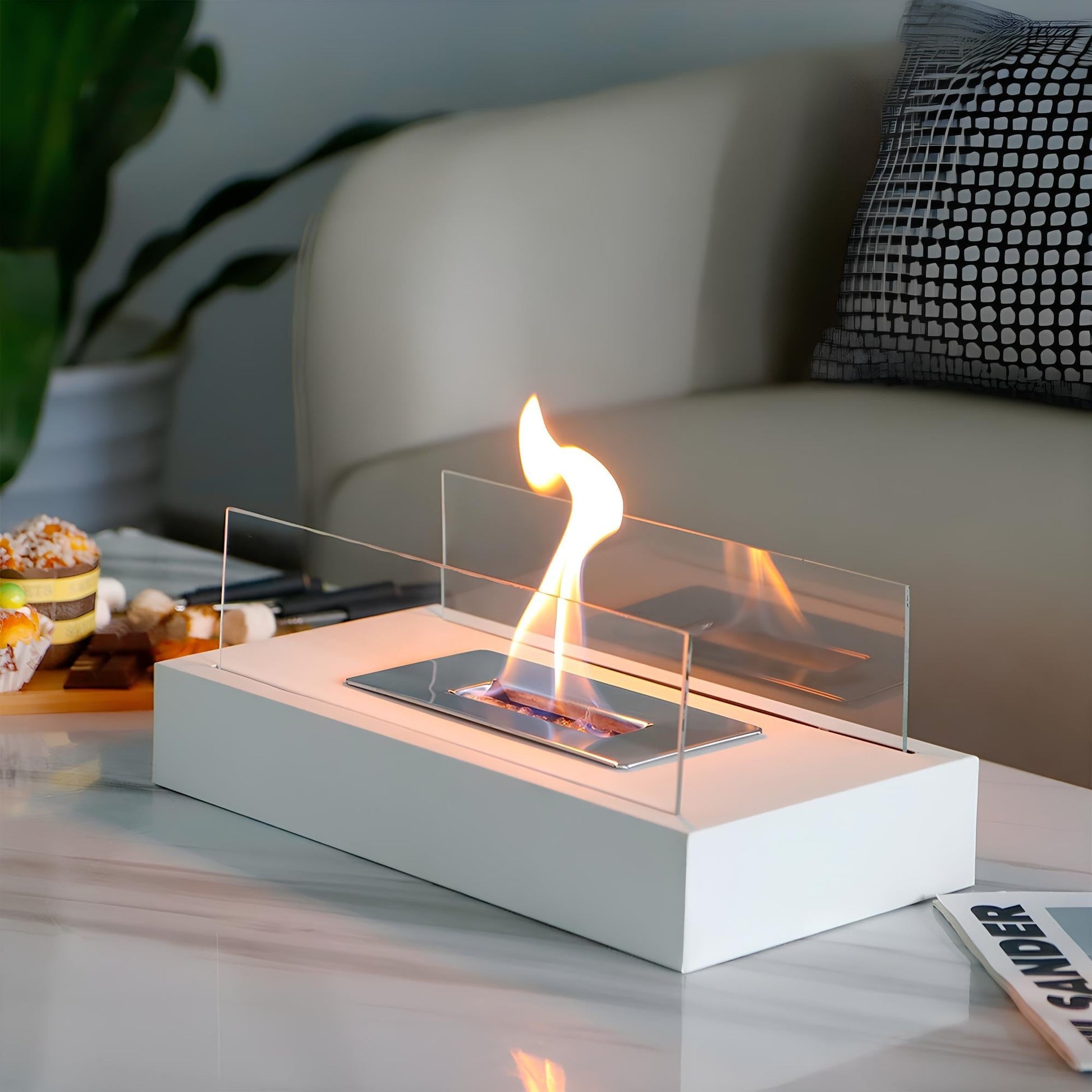 Lumaire Flame | Tafel Open Haard 1