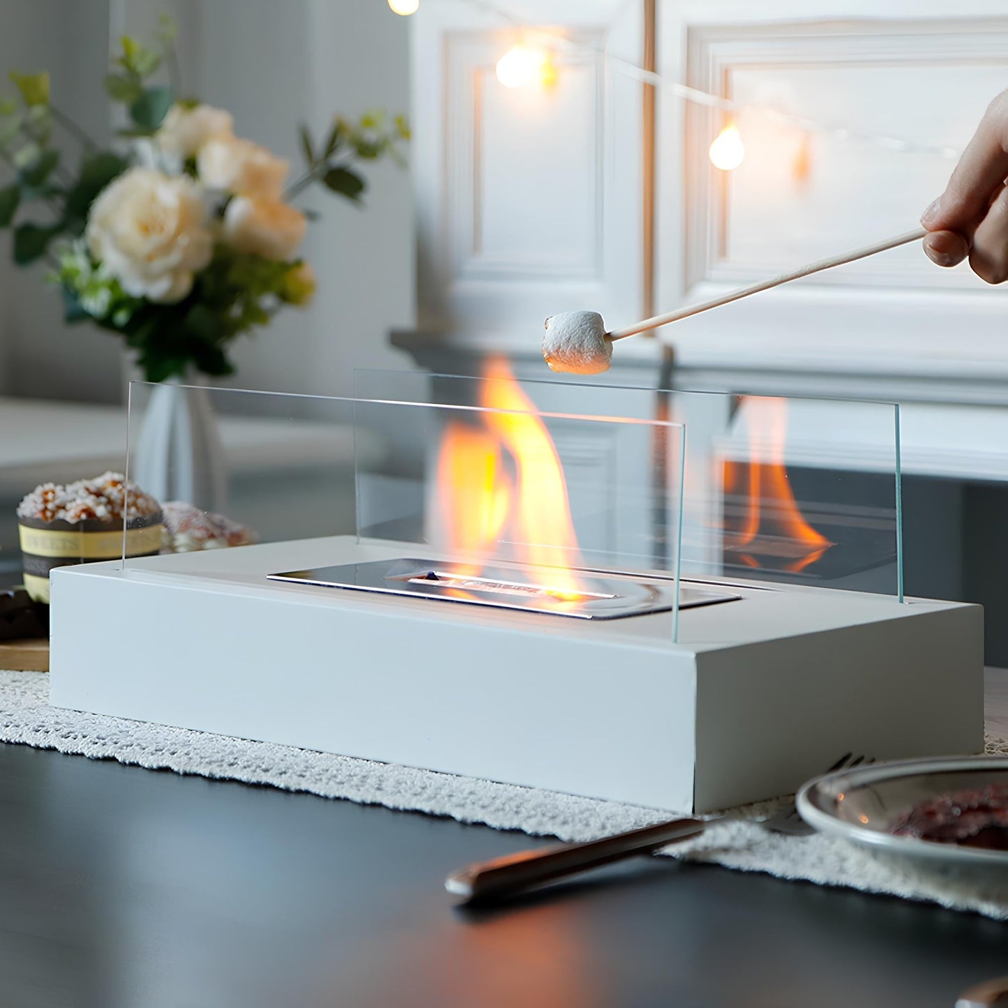 Lumaire Flame | Tafel Open Haard 5