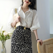 Luxe Gouden Accent Riem Dames | Leren Riem Accessoire 3