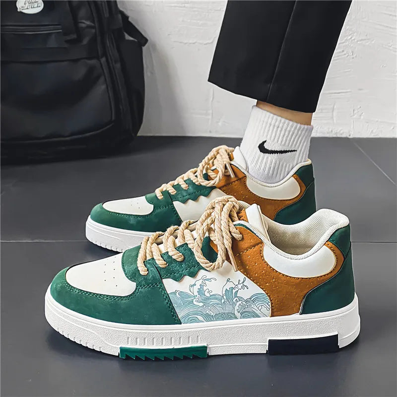 Variant image for Ademende Casual Herenschoenen met Slijtvaste Zool | Lichtgewicht Slip-On Stijl voor Dagelijks Gebruik-37